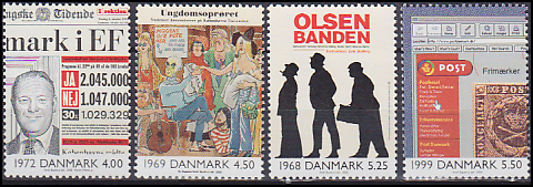 Danmark AFA 1266 - 69<br>Postfrisk